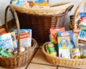 Thanksgiving charity baskets