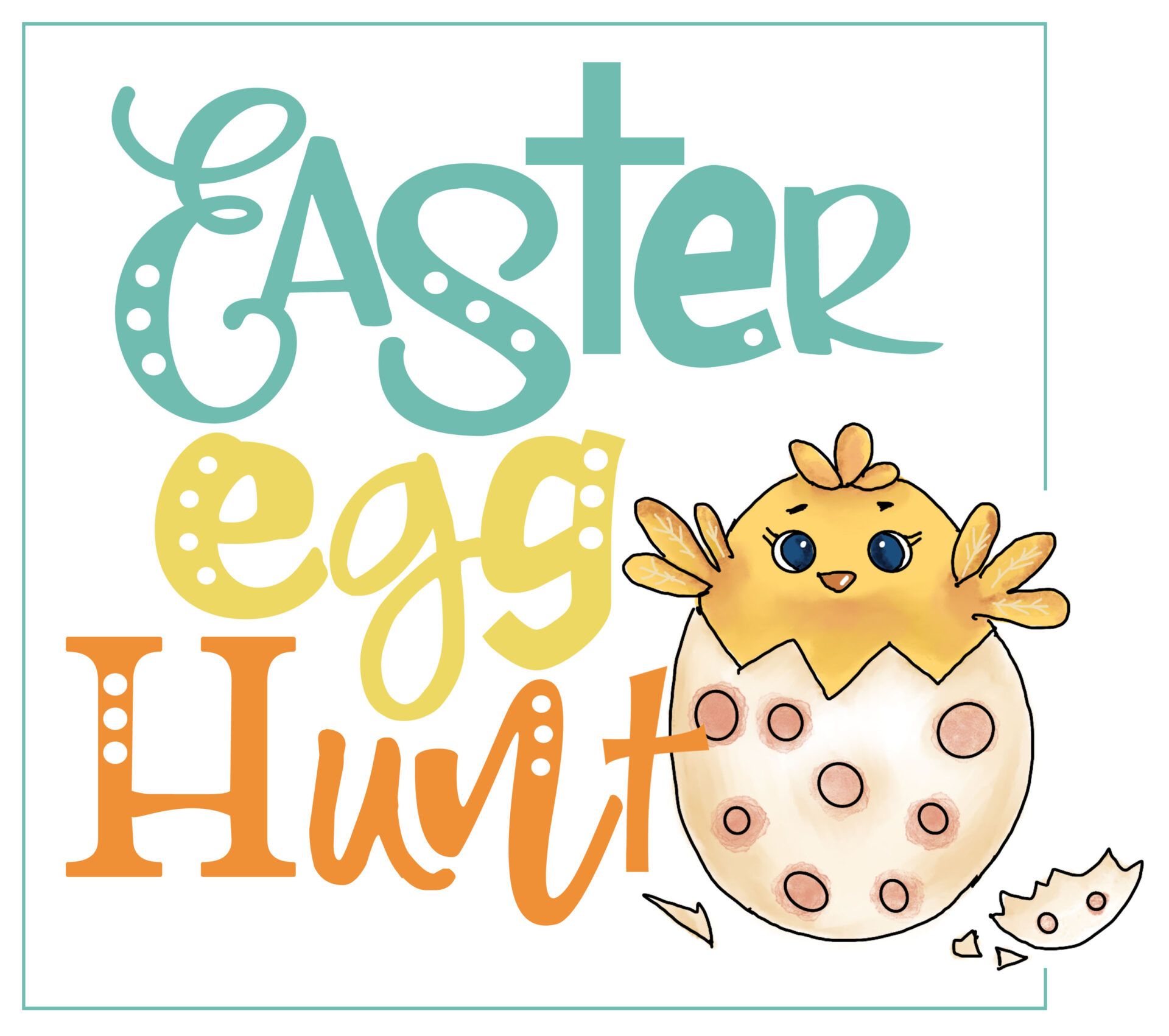 Holy Week for Children and Easter Egg Hunt